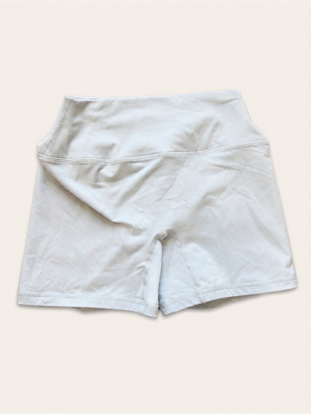 SET Active Pale Blue High-Rise Athletic Bike Shorts
